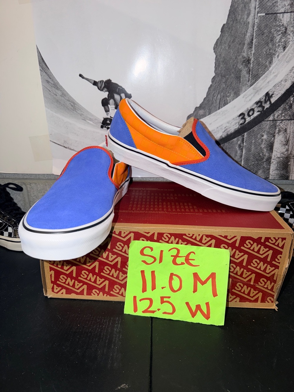 Vans Classic Slip On sz 11.0 Men’s 12.5 Women’s